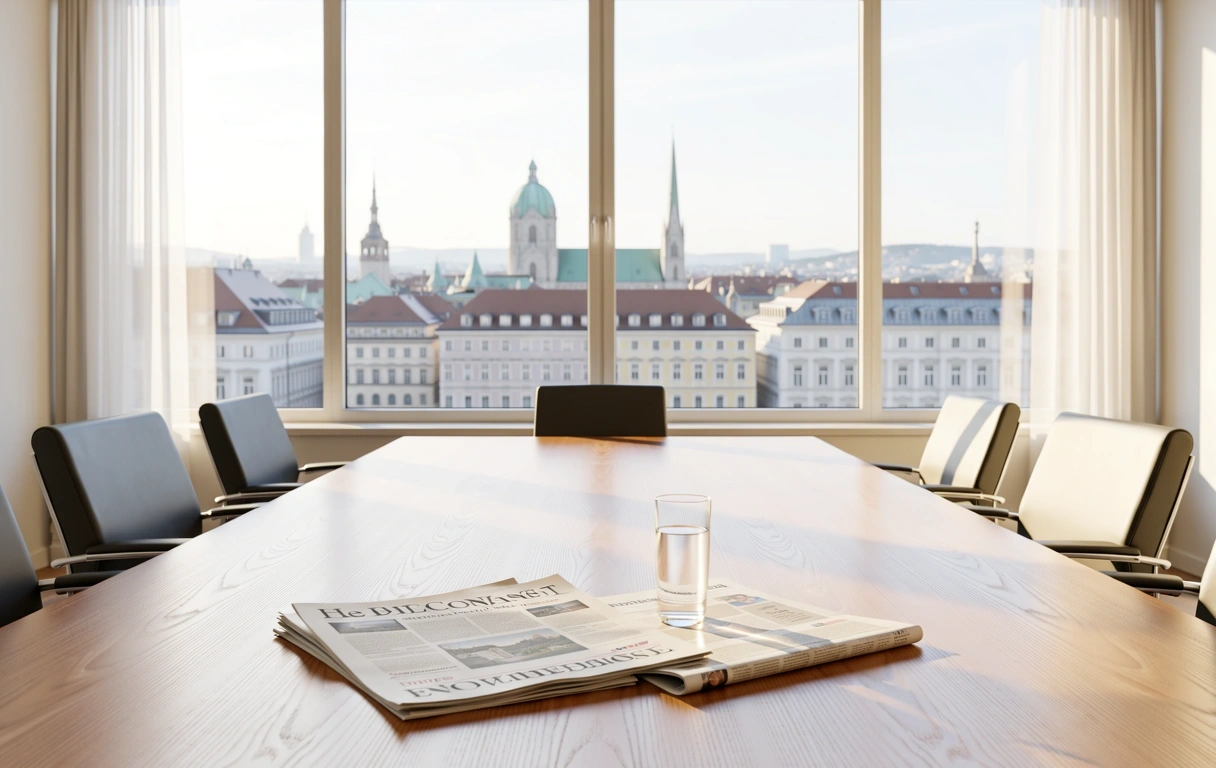 Blick in die Redaktionsräume in München